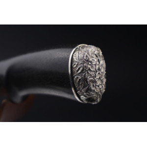 ВЕСНА ексклюзивний ніж ручної роботи KUSTOM KNIVES Сталь - лезо мозаїчний дамаск Damasteel® 58-60 HRC. Photo 3